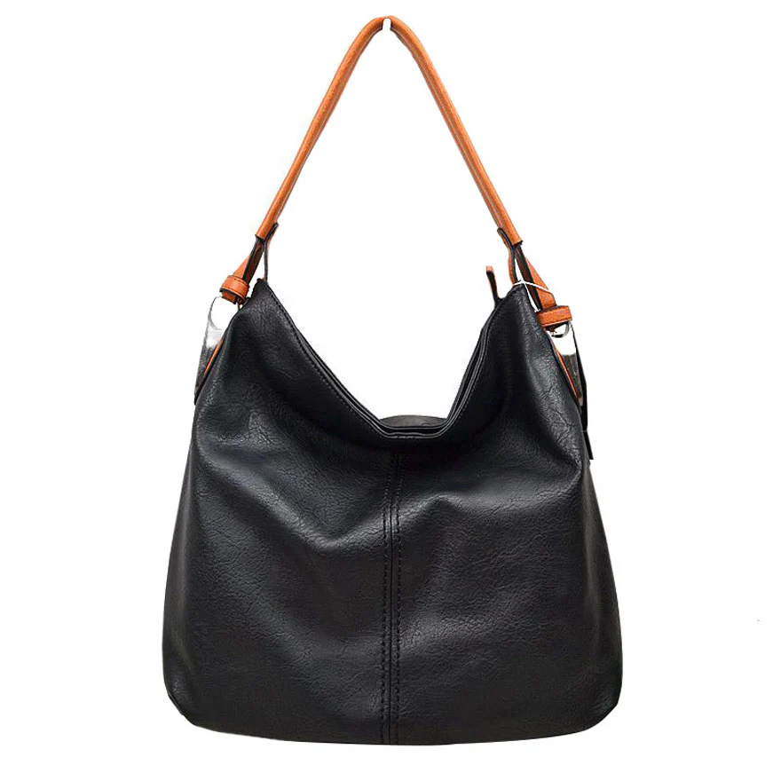 Stylish Faux Leather Tote Bag